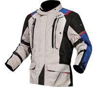 LS2 NARVIK MAN Motorradjacke blau schwarz grau rot Gr. XL