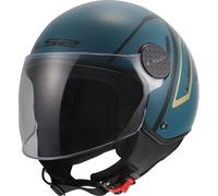LS2 Helmets Jethelm OF558 Sphere Lux II Minim blau-türkis Größe 2XL (63/64)