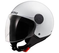 LS2 OF558 Sphere Lux II Solid Jethelm S White