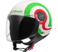 LS2 OF558 SPHERE LUX II URBY Jethelm matt weiss-grün-rot S