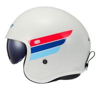 LS2 OF599 SPITFIRE II RETRO Jethelm weiss-blau-rot L