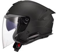 LS2 OF618 Verso 2 Solid Matt Black Gr. L Jethelm Motorradhelm schwarz matt
