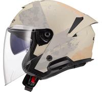 LS2, Jet-Motorradhelm VERSO II AQUA Ivory, L