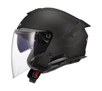 LS2 OF618 Verso II Motorradhelm (Schwarzmatt)