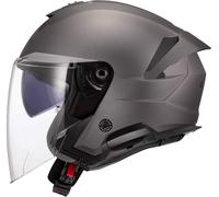 LS2, Jet-Motorradhelm VERSO II SOLID Matt Titanium, M