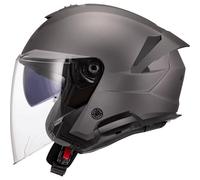 LS2, Jet-Motorradhelm VERSO II SOLID Matt Titanium, S