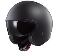 LS2, Jet Motorradhelm SPITFIRE II SOLID Matt Black, L