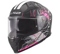 LS2 Vector II FF811 Darflo Helm, schwarz-pink matt Größe: 4XL