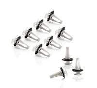 LST 10x Hecktürenverkleidung Hecktür Heckklappen Verkleidung Befestigung Clips Spreiznieten Kompatibel mit Ford Transit V184/185 Transit Connect
