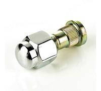 LST 1x Rändelbolzen mit Radmutter M12x1,25 x 46mm I30