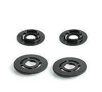 LST 4x Fußmatten Teppich Befestigung Clips Druckknopf unten f Polo