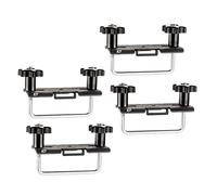 LST Dachbox Montagesatz Set U-Bügel 80 mm Metall Befestigung Pulverbeschichtet