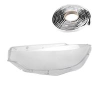 LST Scheinwerferglas Streuscheibe Hauptscheinwerfer Linsenscheibe Frontlicht Abdeckung Glas links Kunststoffabdeckung Ersatzscheibe transparent kompatibel mit BMW 4 F32 F33 F36 F82 F83 2013-2017