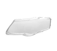 LST Scheinwerferglas Streuscheibe Hauptscheinwerfer Linsenscheibe Frontlicht Abdeckung Glas links Kunststoffabdeckung Ersatzscheibe transparent kompatibel mit VW Passat 3C2 3C5 B6 2005-2010