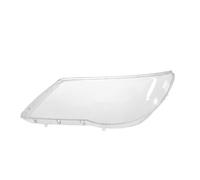 LST Scheinwerferglas Streuscheibe Hauptscheinwerfer Linsenscheibe Frontlicht Abdeckung Glas links Kunststoffabdeckung Ersatzscheibe transparent kompatibel mit VW Tiguan 5N 2007-2011