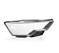 LST Scheinwerferglas Streuscheibe Hauptscheinwerfer Linsenscheibe Frontlicht Abdeckung Glas rechts transparent schwarz kompatibel mit Audi A6 C8 Limousine Allroad Avant 4A2 4A5 4AH ab 2018