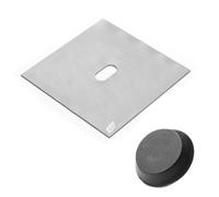 LST Wagenheberaufnahme Schweißblech Seitenschweller Reparaturblech Adapter Wagenheberpad Set vorne hinten Rostreparatur Metallblech kompatibel mit BMW 3er E36