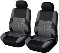 Lsumfpzirga Autositzbezüge für Renault Captur 2019-2023, Sitzbezug Auto Vordersitze Atmungsaktiv, Langlebig, Komfortabel, D-Grey