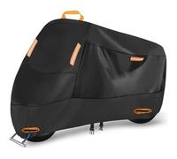 LSYQFB Motorrad Abdeckplane für Yamaha Tracer 9GT, Wasserdicht Outdoor Motorradabdeckung Motorrad Schutzhülle Motorrad Garage Zubehör,B/300D