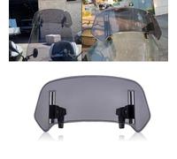 LSYQFB Windschild Motorrad für BMW R1250R R1250RS R 1250 R RS, Universal Motorrad Erhöhte Windschutzscheibe Blatt Zubehör Windschutzscheibe Windabweiser Visier Verlängerung Zubehör,D-280