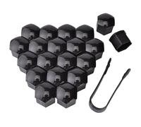 LSYZGRBC 20 Stück Auto-Radmutterkappen,für Tesla Model Y 2021-2023 2024 2025 mit Demontagewerkzeug, Bolzenreifenkappen, passend für die meisten Autos,A 17mm