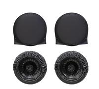 LSYZGRBC 4 Stck Auto Ersatzradabdeckung, für VW Scirocco/Sharan/T-Cross/T-ROC/Taro/Tiguan 2000-2025 Waterproof Staubdicht Ersatzreifen Schutz Abdeckung Außendekoration Zubehör,B 80cm