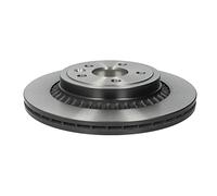 2x TRW Bremsscheibe hinten u.a. für Volvo XC60 1 D T6 D5 | 972077