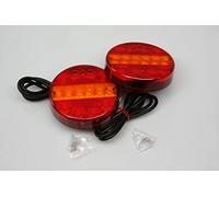 Lucidity Wohnwagen Anhänger LED Rückleuchte Rücklicht Heckleuchte Beleuchtung Komplett-LED 12V / 24V