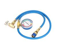 LUCKDANO R134A Kältemittel, R134A Kältemittel Lade -Kit AC -Aufladungs Kit mit Messgeräteschlauch Kupfer + Rubbe für Auto