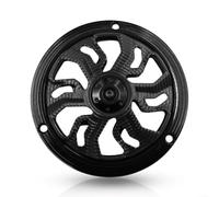 Lüfterabdeckung Motorrad Zubehör Verbesserte Luftzirkulation(Black) | Passgenau für sprint Primavera 150, verbessert für optik und Funktion, direktes Einbauen ohne Bohren
