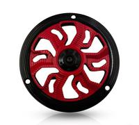 Lüfterabdeckung Motorrad Zubehör Verbesserte Luftzirkulation(Red) | Passgenau für sprint Primavera 150, verbessert für optik und Funktion, direktes Einbauen ohne Bohren