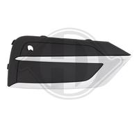 DIEDERICHS BLENDE GITTER CHROM SCHWARZ STOßSTANGE VORNE RECHTS PASSEND FÜR