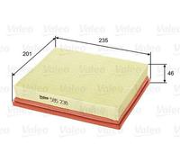 VALEO Luftfilter 585238
