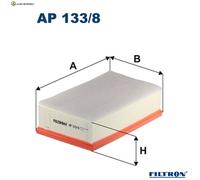 LUFTFILTER AP 133/8 FÜR RENAULT M9R650/712 2.0L 4cyl TALISMAN Grandtour