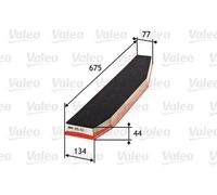 Luftfilter Filtereinsatz 585313 VALEO für BMW X3