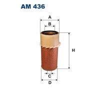 Luftfilter Filtereinsatz AM 436 FILTRON für NISSAN URVAN Kasten URVAN Bus