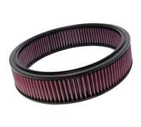 K&N E-2872 Waschbarer und wiederverwendbarer KFZ Tauschluftfilter Rot