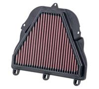 K&N Engineering Motorrad Tausch-Luftfilter TB-6706 Rot