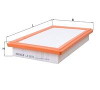 MAHLE LX 3811 - Luftfilter