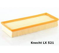 Luftfilter Knecht LX 521 für Ford Mondeo I GBP u. BNP, Mondeo II BAP, BFP, BNP