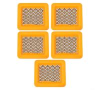 Luftfilter, kompatibel mit Honda GX50 47,9 CC 4-Takt-Motor, 80 x 70 x 20 mm, Ersatzteile für Rasenmäher-Wartung, verbessert Luftstrom und Leistung, 5 Stück