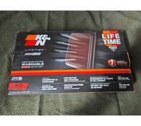 K&N Filters Luftfilter 33-3072 – abwaschbar, Hochleistung – für Mercedes‑Benz GLC/C‑Klasse/G‑Klasse