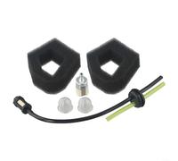 Luftfilter und Kraftstoffleitung Ersatzset für GX25 ULT425 UMS425 HHH25, 2 Luftfilter und zusätzlicher Kraftstofffilter