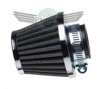 Luftfilter verchromt im K&N Style 38mm - 40mm z.B. für Skyteam 125 Vergaser