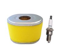 Luftfilter Vorfilter mit Zündkerze passend für Scheppach HP1100S HP1300S HP1200S HP2200S Rüttelplatte