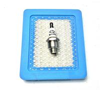 Luftfilter, Zündkerze für Briggs Stratton Sabo Wolf Toro John Deere ALKO Stiga