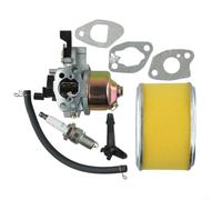 Luftfilter Zündkerze Set für Honda für gx120 für gx200 Rasenmäher | Komplettset mit Vergaser, Luftfilter, Zündkerze, passend für gx120 für gx200 Motoren