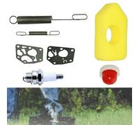 Luftfilter Zündkerze Vergaser Membrane für Briggs & Stratton Quattro 450 500 550