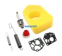Luftfilter Zündkerze Vergaser Membrane für Briggs & Stratton Quattro 450 500 550