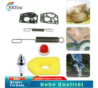 Luftfilter Zündkerze Vergaser Membrane für Briggs & Stratton Quattro 450 500 550